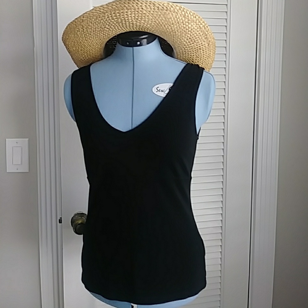 DKNY Black Sleeveless